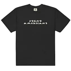 Young Americans Text DTNK0406 David Bowie T-Shirts