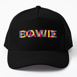 David Bowie Abstract Ziggy Stardust Art Baseball Cap