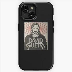 David Guet David Guetta fade logota fade logo iPhone Tough Case