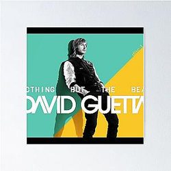 dg 07 David Guetta fade logo Poster