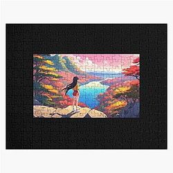 dg 09 David Guetta fade logo Jigsaw Puzzle