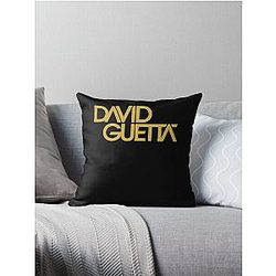 David Guetta Logo  Throw Pillow