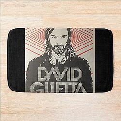 David Guet David Guetta fade logota fade logo Bath Mat