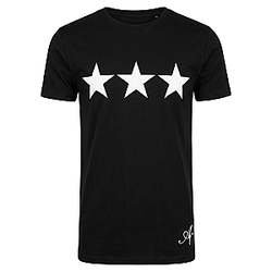 Three White Stars LA 2704 David Guetta T-Shirts