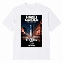 The Monolith Tour LA1008 David Guetta T-Shirts