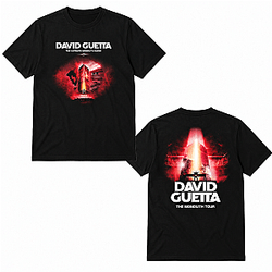The Ultimate Monolith Show Red LA1008 David Guetta T-Shirts