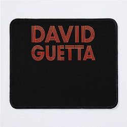 orange david guetta  Mouse Pad