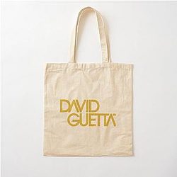david guetta logo Cotton Tote Bag