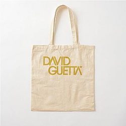 Best to buy david guetta logo Cotton Tote Bag