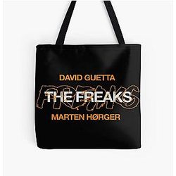 dg 10 David Guetta fade logo All Over Print Tote Bag