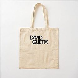 David Guetta Logo  Cotton Tote Bag