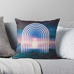 Dayseeker Artwork - Neon Grave Throw Pillow RB1311