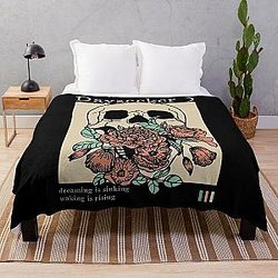 Dayseeker Dreaming Is Sinking Waking Is Rising Throw Blanket RB1311