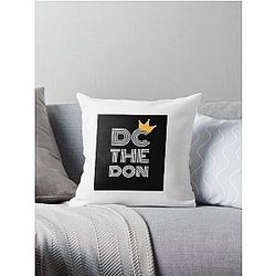 Dc The Don sticker Throw Pillow