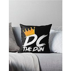 DC THE KING  DC the DON RAP Throw Pillow