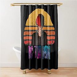 DC THE DON RETRO VINTAGE Shower Curtain