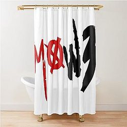 Dc The Don Merch Dc The Don logo Shower Curtain