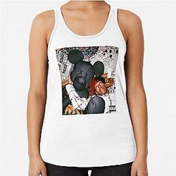 DC The Don Come As You Are Deluxe Album Cover Racerback Tank Top
