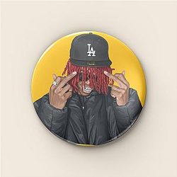 DC the Don LA 1901 - Former competitive high school basketball player DC the Don Pins