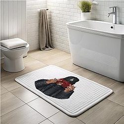 DC the Don LA 1901 - Former competitive high school basketball player DC the Don Bath Mats