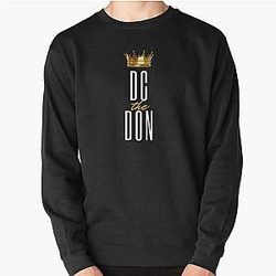 Dc the Don text Pullover Sweatshirt