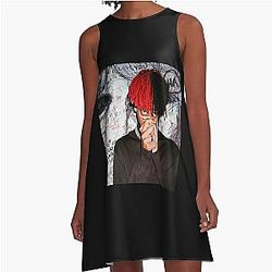 Come As You Are DC the don Album Cover A-Line Dress