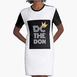 Dc The Don Graphic T-Shirt Dress