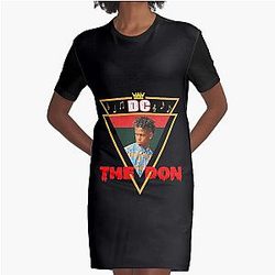DC the don  Graphic T-Shirt Dress