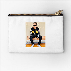 De la Ghetto Barrio Inspired Print De La Ghetto Zipper Pouches