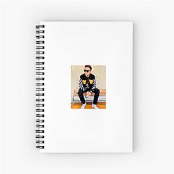 De la Ghetto Barrio Inspired Print De La Ghetto Notebook