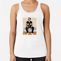 De la Ghetto Barrio Inspired Print De La Ghetto Tank Tops