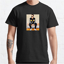 De la Ghetto Barrio Inspired Print De La Ghetto T-Shirts