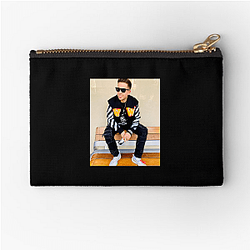 De la Ghetto Barrio Inspired Print De La Ghetto Zipper Pouches
