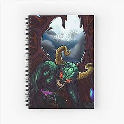 Dead Cells Vania Spiral Notebook