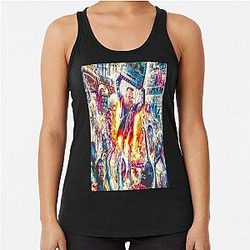 Dead Rising 1 - Fratello (Electric Edition) Racerback Tank Top