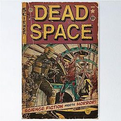 Dead Space fan art comic cover Poster