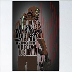 Isaak Clarke - Dead Space Poster