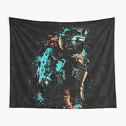 Dead Space Dark Splatter Tapestry