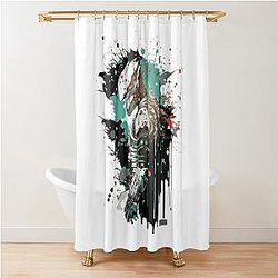 dead space Shower Curtain