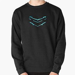 3D Dead Space - Crystal Blue Pullover Sweatshirt