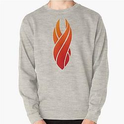 Marker Dead Space Red Gradient Pullover Sweatshirt