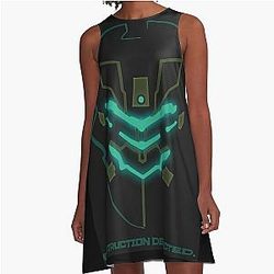 Dead Space A-Linie Kleid