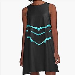 Dead Space A-Linie Kleid