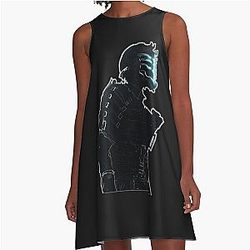 Dead Space A-Linie Kleid