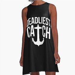 Deadliest Catch A-Line Dress