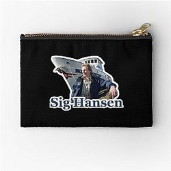 Deadliest Catch Sig Blue Classique Zipper Pouch