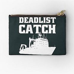 Deadliest Catch Angler Fisherman Zipper Pouch