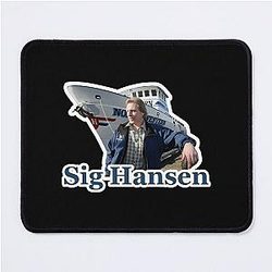 Deadliest Catch Sig Blue Mouse Pad