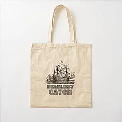 Time Banditiß Deadliest Catch Cotton Tote Bag