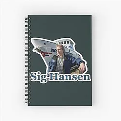 Deadliest Catch Sig Blue Notebook